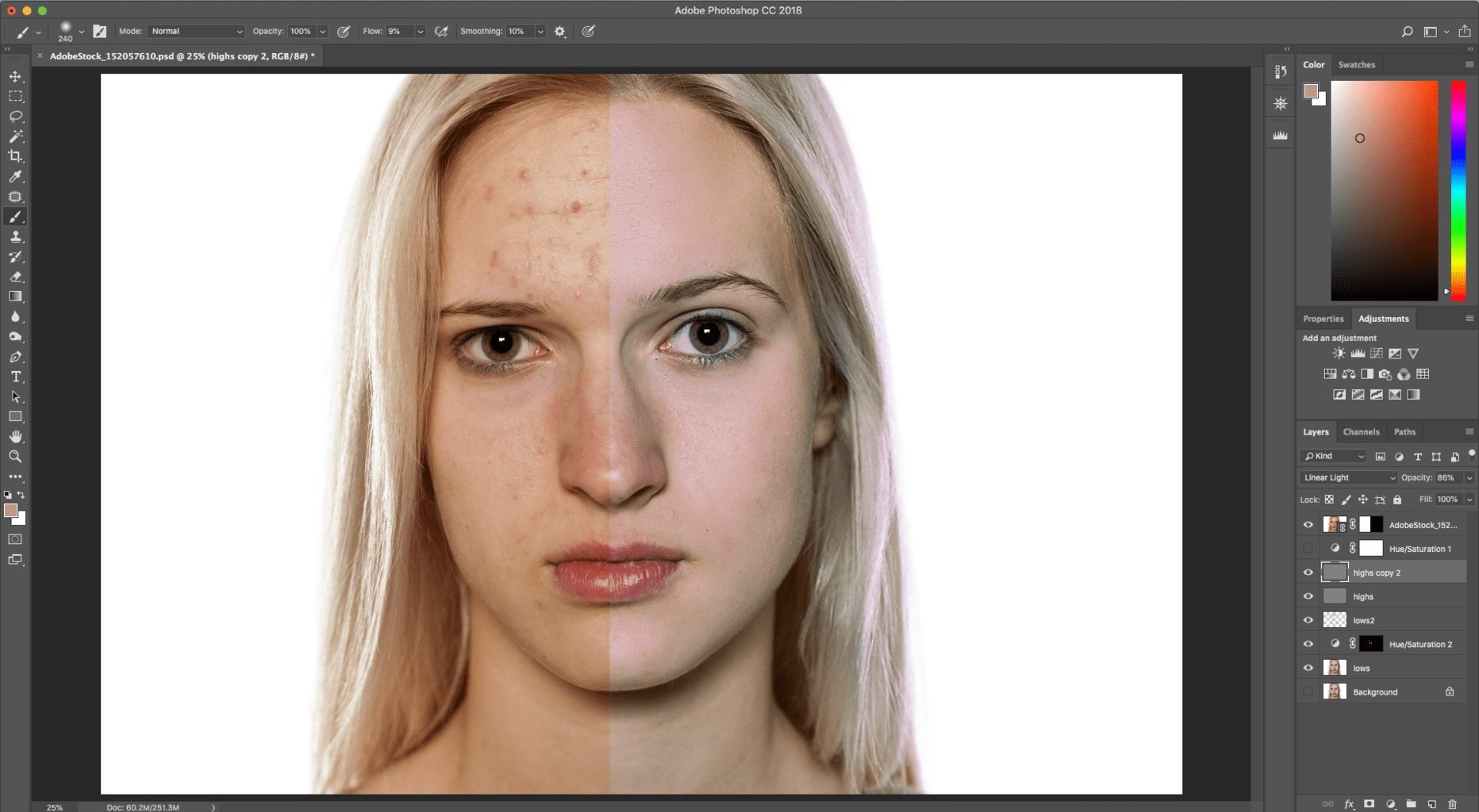 Photoshop Crash Course | Advanced Portrait Retouch